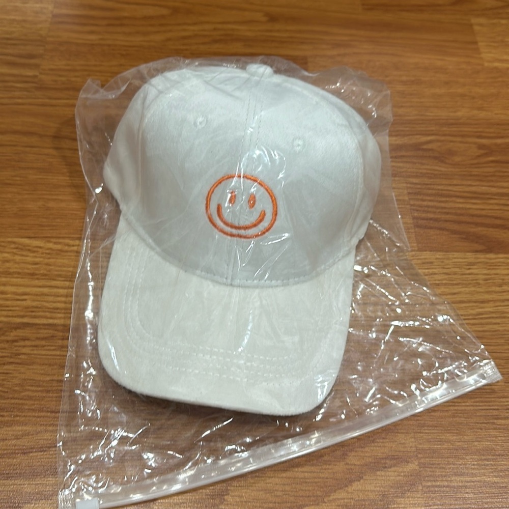Smiley face hat